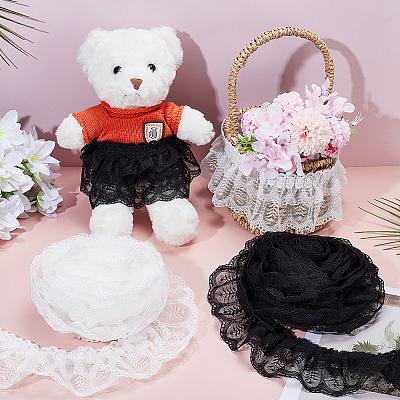 Polyester Silk Lace AJEW-WH0816-141B-1