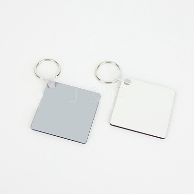 Sublimation Double-Sided Blank MDF Keychains ZXFQ-PW0001-045-1