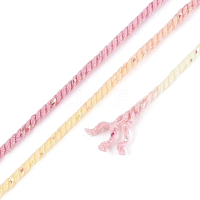 27M Segment Dyed Round Polyester Twisted Cords OCOR-N009-02A-01-1