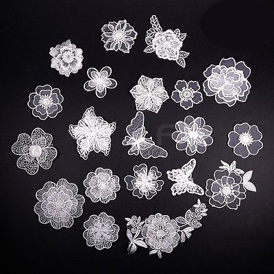 Lace Embroidery Sewing Fiber DIY-PH0019-21-1