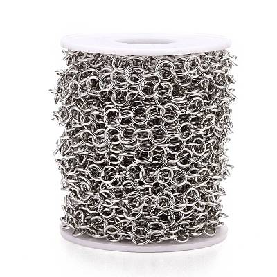 Tarnish Resistant 304 Stainless Steel Rolo Chains CHS-F011-08D-P-1