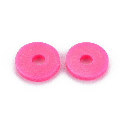 4 Colors Handmade Polymer Clay Beads CLAY-N011-032-34-1