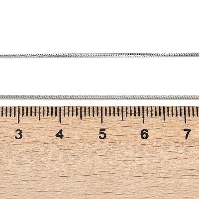 Non-Tarnish 304 Stainless Steel Snake Chain Necklaces X-NJEW-F196-14P-1