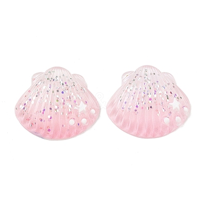 Opaque Resin & Paillette Cabochons RE-CBA6E1B-01B-1