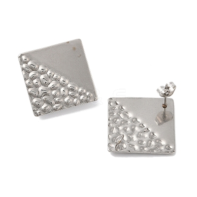 304 Stainless Steel Stud Earrings Findings LS-EJEW-R151-01P-04-1
