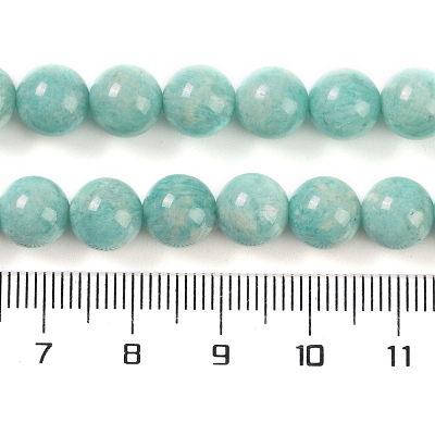 Natural Amazonite Beads Strands G-F602-02-8mm-1