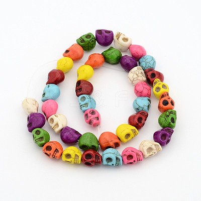 Synthetic Turquoise Beads Strands TURQ-H037-2-1