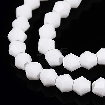 Opaque Solid Color Imitation Jade Glass Beads Strands EGLA-A039-P2mm-D15-1