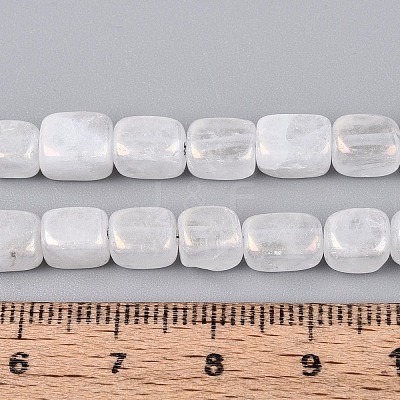 Electroplate Natural Quartz Crystal Beads Strands G-T144-32-1