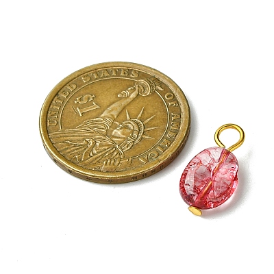 Natural Quartz Pendants PALLOY-JF01040-1