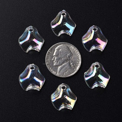 Transparent Acrylic Pendants MACR-S373-106-C-1