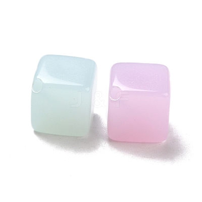 Opaque Acrylic Beads SACR-E003-02-1