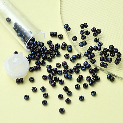 6/0 Opaque Glass Seed Beads SEED-YW0002-13I-1