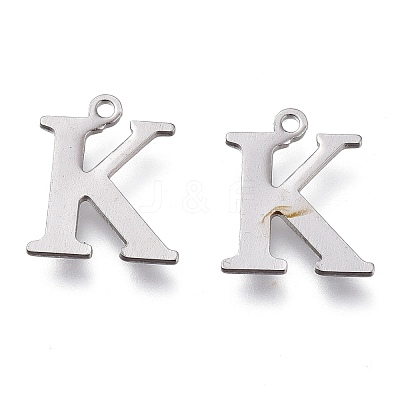 Tarnish Resistant 304 Stainless Steel Charms STAS-H112-K-P-1