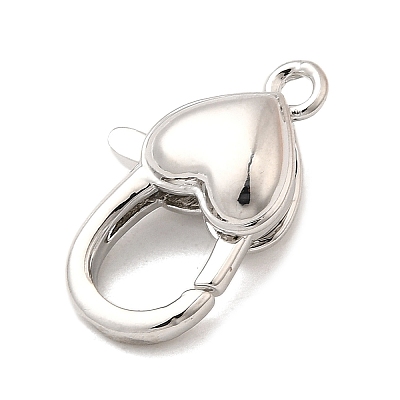 Brass Lobster Claw Clasps KK-Z078-51P-1