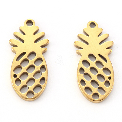 PVD Vacuum Plating 304 Stainless Steel Pendants STAS-N092-86G-1