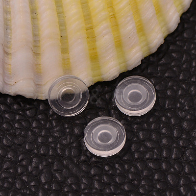 Comfort TPE Plastic Pads for Clip on Earrings KY-P007-B01-1