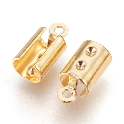 304 Stainless Steel Folding Crimp Ends STAS-P207-04G-A-1