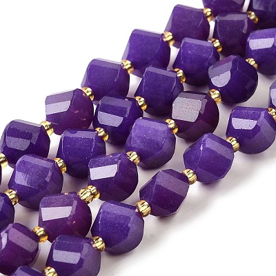 Natural Quartz Dyed Beads Strands G-U023-A02-13-1