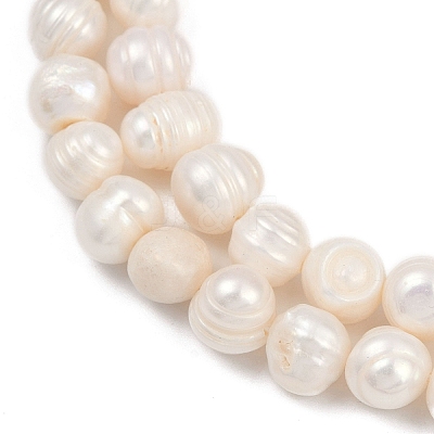 Natural Cultured Freshwater Pearl Beads Strands PEAR-I007-07Z-08C-1