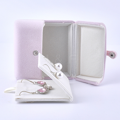 Velvet Jewelry Packing Boxes for Big Pendants CON-WH0085-226A-02-1