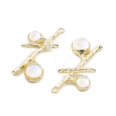 Resin Pendants PALLOY-K003-22LG-02-1