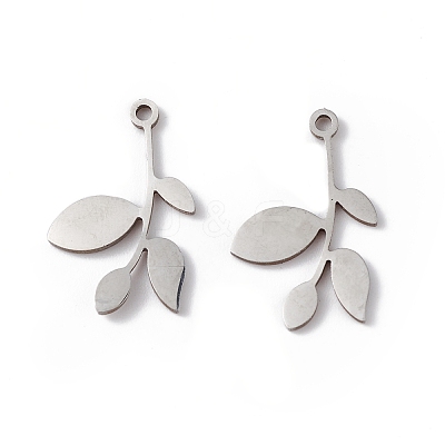 Non-Tarnish 304 Stainless Steel Pendants LS-STAS-E186-06P-1