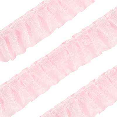 5 Yards Double Polyester Lace Trim for Sewing Decoration OCOR-GF0005-06B-1