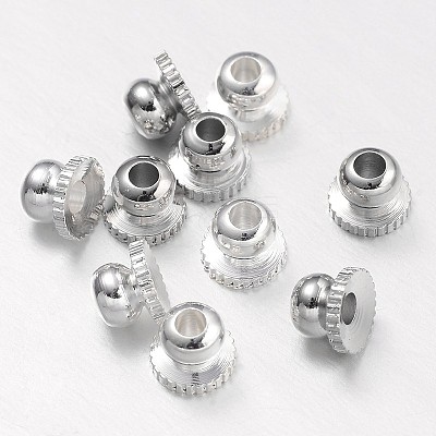 Brass Spacer Beads KK-E738-61-1