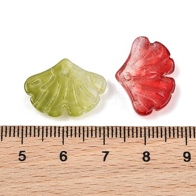 Transparent Handmade Lampwork Beads LA-CBA5F4F-02-1
