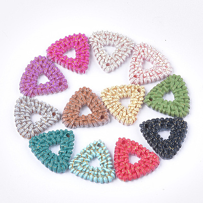 Resin Pendants RESI-S364-34-1