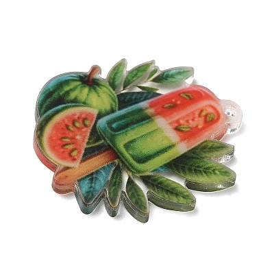 Printed Acrylic Pendants AC-CBADA31-09-1