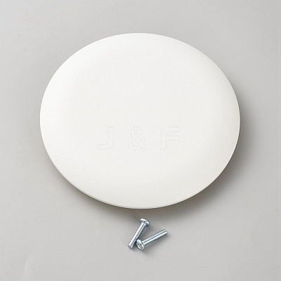 ABS Plastic Round Ceiling Box Cover Plate FIND-WH0816-087-1