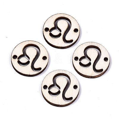 Unfinished Natural Poplar Wood Links Connectors LS-WOOD-S045-139A-04-1