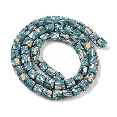 Handmade Polymer Clay Beads Strand CLAY-Z002-01Q-1