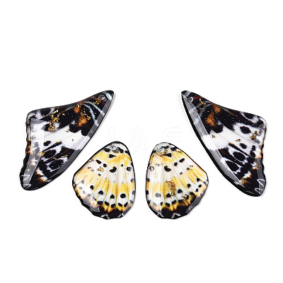Translucent Resin Pendants Set RESI-G063-01D-1