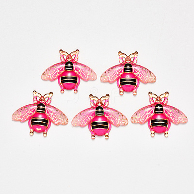 Transparent Acrylic Pendants X-TACR-R140-07D-1
