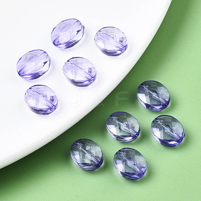 Transparent Acrylic Beads TACR-S154-18A-47-1