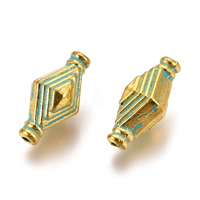 Alloy Beads PALLOY-L222-059GGP-RS-1