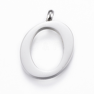 Tarnish Resistant 304 Stainless Steel Pendants LS-STAS-F129-O-P-1
