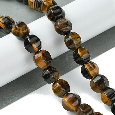 Natural Tiger Eye Beads Strands G-H023-A12-01-1