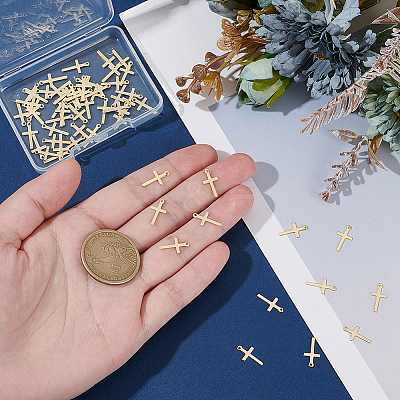60Pcs Brass Pendants KK-UN0003-96-1