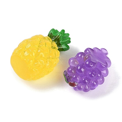 Opaque Resin Decoden Cabochons RESI-M050-06A-1