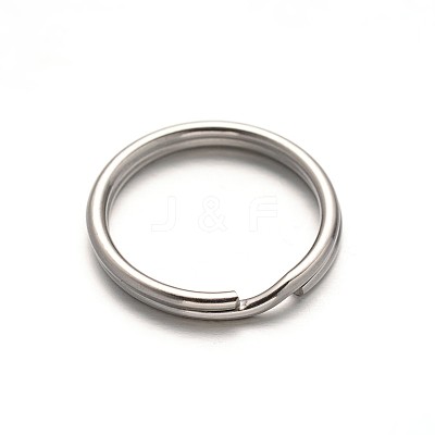 Tarnish Resistant 304 Stainless Steel Split Key Rings STAS-M216-10-1