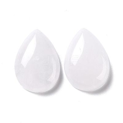 Natural Quartz Crystal Cabochons G-E491-B-22-1