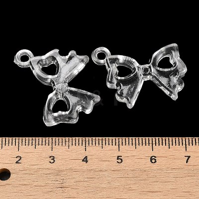 Transparent Acrylic Pendants TACR-G048-41-1
