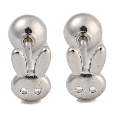 304 Stainless Steel Cartilage Earrings EJEW-B066-01D-P-1