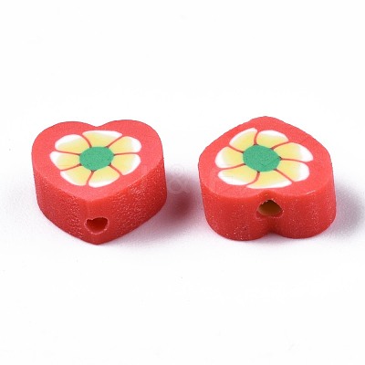 Handmade Polymer Clay Beads CLAY-N011-013C-1