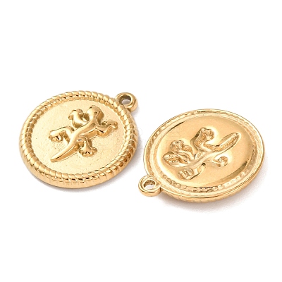 304 Stainless Steel Pendants STAS-P432-01D-G-1