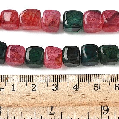 Natural Dragon Veins Agate Beads Strands G-G177-E04-05-1